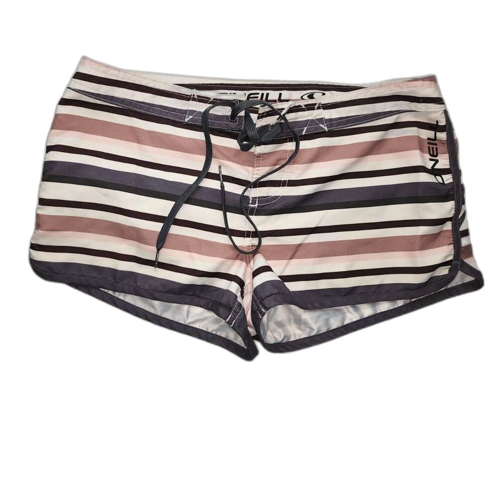 O'Neill Nova Sea Level Striped Board Shorts Size 3